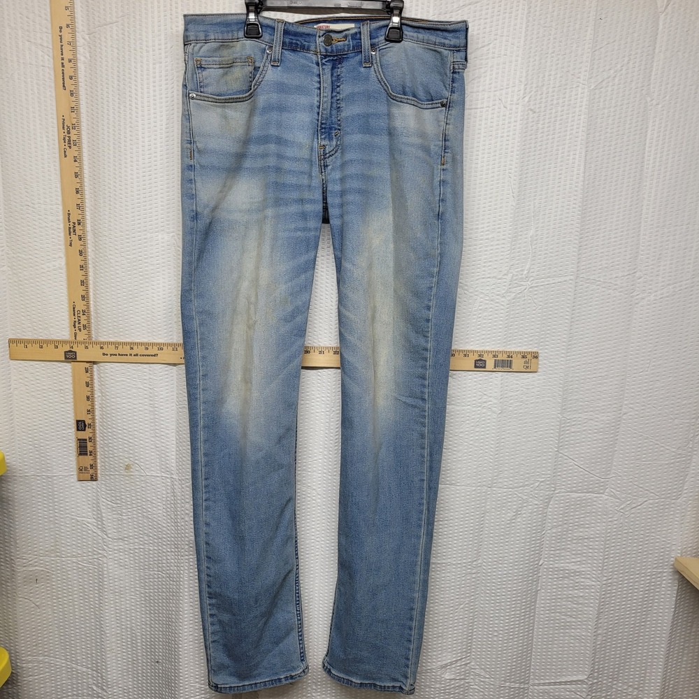 Signature by Levi Strauss Mens Slim Fit Light Wash Jeans 34x34 59178-0125